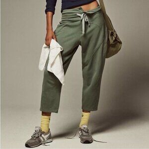 Free People Movement Summit Pants Size Large Green New Without Tags
